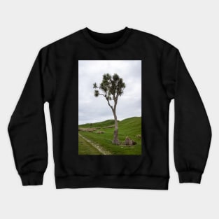 One cabbage tree. Crewneck Sweatshirt